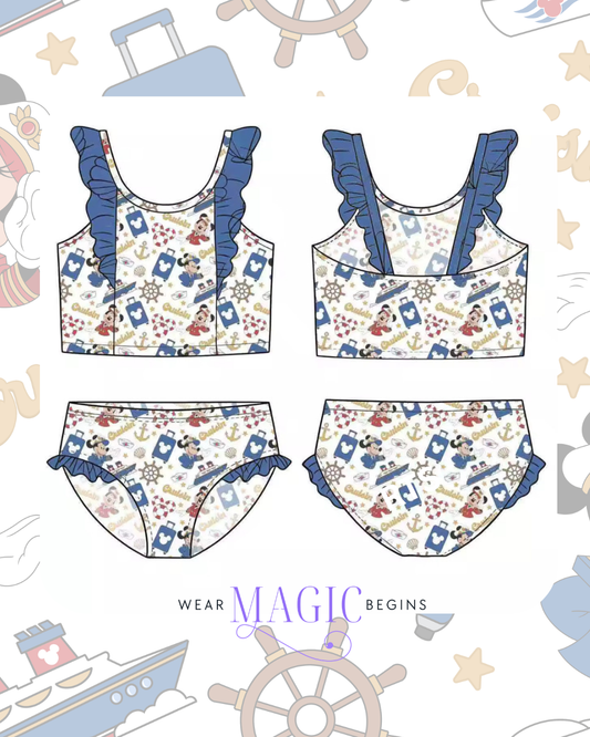 Cruise Girls 2-Piece Swim Set